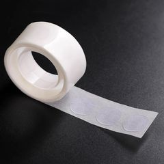 Băng Dính Chuyên Dụng Dán Bóng Bay, Bóng Nhôm, Rèm Kim Tuyến - Keo Silicon An Toàn Với Tường, 100 Miếng Dán Tiện Lợi