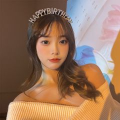 Bờm Tóc Sinh Nhật Đính Đá Kim Cương - Phụ Kiện Tiệc Ngọt 