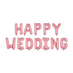 Bộ Bóng Chữ Happy Wedding - Trang Trí Đám Cưới Lãng Mạn, Tiệc Cưới, Phòng Cưới, Nhiều Màu Sắc Tạo Không Gian Đẹp