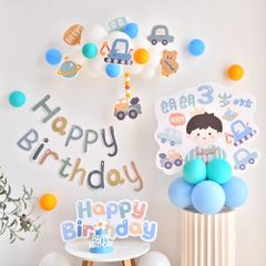 Dây Chữ Happy Birthday Cầu Vồng - Trang Trí Tiệc Sinh Nhật Đáng Yêu, Có Thể Tái Sử Dụng Cho Người Lớn & Trẻ Em