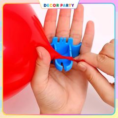 Dụng Cụ Hỗ Trợ Buộc Đuôi Bóng Cao Su - Dễ Dàng Thắt Cột Bóng Cho Tiệc Tùng, Chất Liệu Nhựa ABS, Tiện Lợi & Độc Đáo