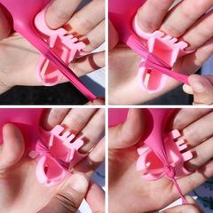 Dụng Cụ Hỗ Trợ Buộc Đuôi Bóng Cao Su - Dễ Dàng Thắt Cột Bóng Cho Tiệc Tùng, Chất Liệu Nhựa ABS, Tiện Lợi & Độc Đáo