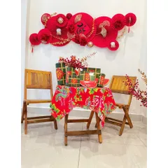 Set Quạt Trang Trí Tết 2025 - Biểu Tượng May Mắn và Tài Lộc, Họa Tiết Truyền Thống Cho Không Gian Sống Động