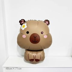 Bóng Hình Capybara Trang Trí Sinh Nhật - Bóng Nhôm Đẹp Để Tiệc Tùng Bé Trai Bé Gái, An Toàn và Dễ Dàng Sử Dụng