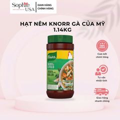 Hạt Nêm Knorr Gà Mỹ 1.14kg - Gia Vị Nấu Ăn An Toàn, Dinh Dưỡng, Vị Đậm Đà, Không Chất Hóa Học