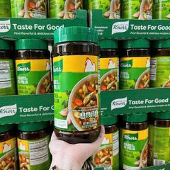Hạt Nêm Knorr Gà Mỹ 1.14kg - Gia Vị Nấu Ăn An Toàn, Dinh Dưỡng, Vị Đậm Đà, Không Chất Hóa Học