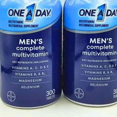Viên uống Vitamin Tổng Hợp One A Day cho Nam Dưới 50 Tuổi - 300 Viên, Hàng Mỹ Chính Hãng, Hỗ Trợ Sức Khỏe Toàn Diện