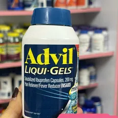 Viên Nang Mềm Advil Liqui-Gels Ibuprofen 200mg (200 viên) - Hỗ Trợ Giảm Đau, Hạ Nhiệt Nhanh Chóng, Nguyên Liệu Từ Mỹ