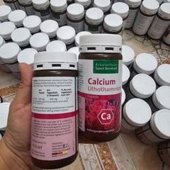 Viên Uống Calcium Lithothamnium Kapseln Đức - Bổ Sung Canxi Từ Tảo Biển Đỏ, 120 Viên, Hỗ Trợ Xương Răng Khỏe Mạnh, Dễ Hấp Thu