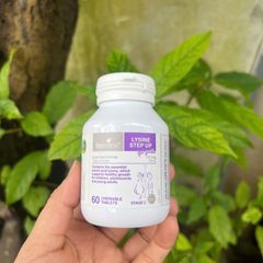 Viên uống Bio Island Lysine Step Up for Youth (60 viên) - Hỗ trợ trẻ biếng ăn, phát triển chiều cao và tăng cường miễn dịch