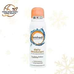 Xịt khử mùi Femfresh 125ml - Dung dịch thơm mát vùng kín cho phụ nữ, nhẹ dịu và an toàn cho da nhạy cảm
