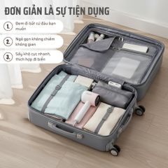 Máy Sấy Tóc Mini TEKYOMI U6 – Công Suất 1800W, Động Cơ Siêu Tốc 110.000 Vòng/Phút, Ion Âm, Nhỏ Gọn, Dưỡng Tóc Mượt Mà