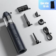 Máy Hút Bụi Cầm Tay Mini TEKYOMI EG-121 - Công Suất 120W, Lực Hút 8000Pa, Thiết Kế Giảm Tiếng Ồn, Đa Năng Cho Gia Đình & Ô Tô