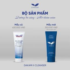 Sữa Rửa Mặt Dakami II - Sạch Bã Nhờn, Kiểm Soát Dầu, Không Chứa Cồn, Dành Cho Da Dầu Mụn, Giúp Thoáng Mát và Ẩm Mượt Da