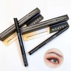 Bút Kẻ Mắt Agapan Waterproof Eyeliner Đen 0.5g - Chống Nước, Nét Kẻ Rõ Ràng, Dễ Sử Dụng Cho Mọi Tình Huống Trang Điểm