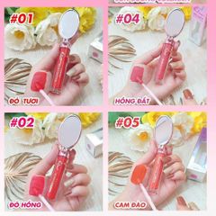 Son Kem Lì Charme Velvet Lipstick Đỏ Tươi - Độ Bám Màu Cao, Thiết Kế Sang Trọng, Phù Hợp Mọi Da, Sắc Đẹp Rạng Ngời