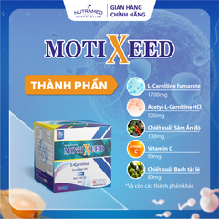 Viên Uống Motixeed Hỗ Trợ Sinh Lực Nam Giới - Tăng Cường Khả Năng Thụ Thai, Hỗ Trợ Đàn Ông Hiếm Muộn, 30 Gói x 5g
