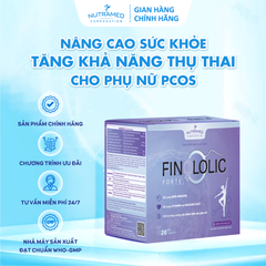 Gói uống Finololic Forte hỗ trợ giúp tăng khả năng thụ thai cho phụ nữ