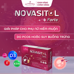 Viên uống Novasitol Forte hỗ trợ cho phụ nữ dự định có thai
