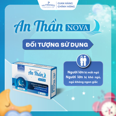 Viên uống An thần Nova hỗ trợ an thần, ngủ ngon, giảm căng thẳng