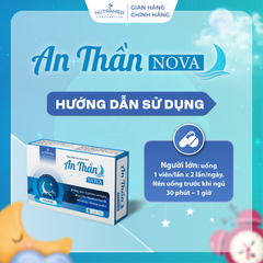 Viên uống An thần Nova hỗ trợ an thần, ngủ ngon, giảm căng thẳng