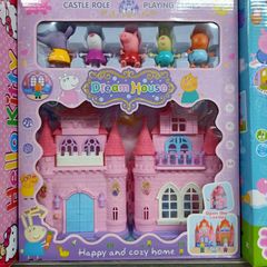 Đồ chơi nhà búp bê heo peppa (589B)