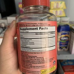Dầu Nhuyễn Thể Kirkland Krill Oil 500mg - 180 Viên Bổ Sung Omega-3 Nguyên Chất và Astaxanthin Giúp Tăng Cường Sức Khỏe Tim Mạch