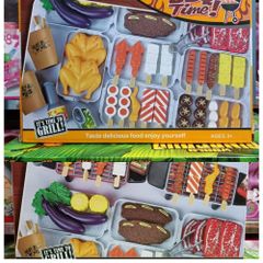 Đồ Chơi Mô Phỏng Tiệc Nướng BBQ 20D1 - Trải Nghiệm Nấu Ăn Vui Vẻ Cho Trẻ Em, Sáng Tạo Kỹ Năng Nấu Nướng Thú Vị