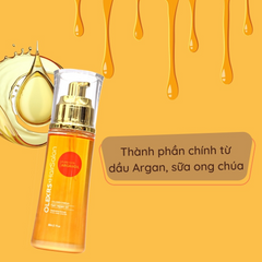 Tinh Dầu Dưỡng Tóc Olexrs HairSalon Collagen 80ml - Phục Hồi Tóc Hư Tổn, Bóng Mượt với Dầu Argan và Sữa Ong Chúa
