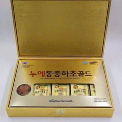 Nước đông trùng hạ thảo Kanghwa Gold King – Hỗ trợ sức khỏe, 60 gói trong hộp gỗ cao cấp, sản phẩm chất lượng từ Gyeongbuk