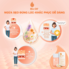 Dầu Chăm Sóc Da Bio-Oil - Hỗ Trợ Mờ Sẹo, Cải Thiện Rạn Da & Đều Màu Da, Dầu Dưỡng Da Thảo Dược 125ml