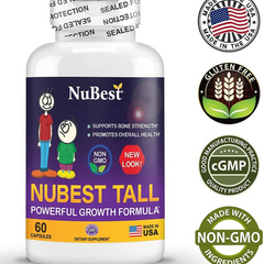 Viên Uống Tăng Chiều Cao Cho Trẻ Nubest Tall 60 Viên - Hỗ Trợ Phát Triển Xương Khớp Tối Ưu Cho Trẻ Từ 5-20 Tuổi