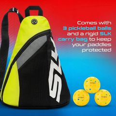Bộ Vợt Pickleball SLK Neo 2.0 - Vợt Chơi Cao Cấp và Đồ Chơi Thể Thao Lý Tưởng với Grip Siêu Thoải Mái và Kiểm Soát Tối Ưu