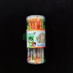 Hộp 20 Cây Bút Chì Khúc Cute Gstar Thái Lan 2B với Gôm Tẩy - Văn Phòng Phẩm Tiện Lợi cho Học Sinh và Văn Phòng
