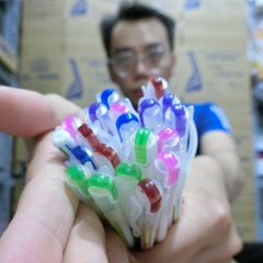 Combo 10 Quyển Tập Học Sinh A5 60gsm Mỏng + Hộp 20 Bút Bi IT-35 Chất Lượng Cao - Bảo Bật Sức Khỏe Cho Học Tập