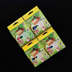 Hộp Bút Chì 12 Màu G-Star CP1 - Bút Chì Màu Ngắn, Sắc Nét Cho Học Sinh, Tô Màu Sáng Tạo, Chính Hãng 100%