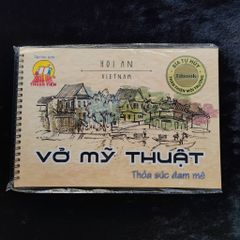 Tập Vẽ Mỹ Thuật 120 Trang Có Lò Xo - Bìa Ngẫu Nhiên, Thân Thiện Môi Trường, Dành Cho Bé Sáng Tạo Nghệ Thuật