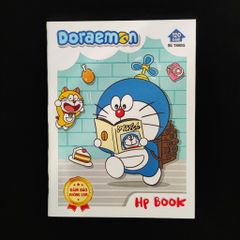 Tập Học Sinh Cao Cấp A5 Doraemon 96 Trang - Bộ 5 Quyển 120gsm 4 Ô Ly, Giấy Viết Không Lem, Học Tập Tiện Lợi