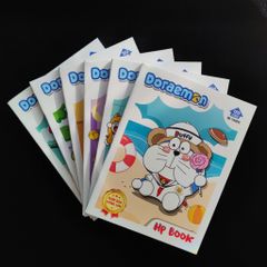 Tập Học Sinh A5 Cao Cấp Doraemon 96 trang - 10 Quyển 120Gsm, Vở Học Sinh Chất Lượng Cao, Không Lem, Thiết Kế Đẹp, Việt Nam