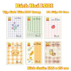 Lốc 2 Quyển Tập/Vở Sinh Viên SU CARO Cao Cấp - 200 Trang 80Gsm, Thiết Kế Tinh Tế, Học Tập Thông Minh