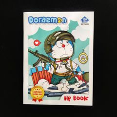 Tập Vở Học Sinh Cao Cấp Doraemon 96 Trang - 120 GSM, Giấy Không Lem, Thiết Kế Đẹp, Văn Phòng Phẩm Học Tập Chính Hãng