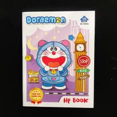 Tập Vở Học Sinh Cao Cấp Doraemon 96 Trang - 120 GSM, Giấy Không Lem, Thiết Kế Đẹp, Văn Phòng Phẩm Học Tập Chính Hãng