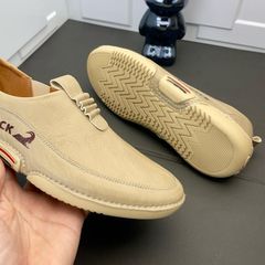 Giày Lười Nam DAVINCIA Da Simili Chống Trơn Chạy Nhanh Dễ Phối Đồ - Giày Slip-on Thời Trang Cho Học Sinh, Sinh Viên, Nam Giới
