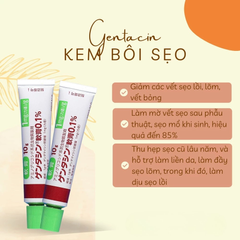 Kem Giảm Mụn, Giảm Sẹo Gentacin Inomata 10g - Hỗ Trợ Làm Lành Da, Kháng Khuẩn, Chăm Sóc Da Tổn Thương Nhật Bản