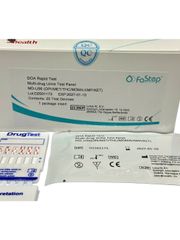 Que Test Thử Nhanh Ma Túy Tổng Hợp 6 Chân FaStep USA - Phát Hiện An Toàn Hero.in, M.a Tú.y Đá, Cầ.n S.a, MDMA, Ket.am.in.e
