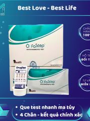 Hộp 25 Que Test Nhanh Ma Túy Tổng Hợp FaStep USA - Phát Hiện Meth, THC, Ecstasy, Morphine Tại Nhà Trong 5 Phút