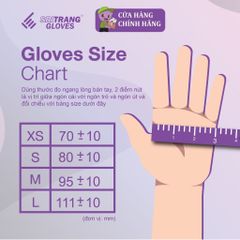 Thùng 1000 Chiếc Găng tay cao su nitrile màu đen Sgloves