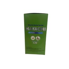 Miếng Dán Giảm Đau Thảo Dược Hayachi 12h - Chữa Bầm Tím, Bong Gân, Đau Lưng, Đau Cơ Khớp - Sử Dụng Ngoài Da, An Toàn Hữu Hiệu