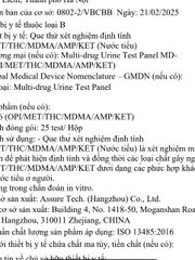 Hộp 25 Que Test Nhanh Ma Túy Tổng Hợp 6 Chân FaStep USA - Phát Hiện Hero.in, MDMA, THC, Ketamine An Toàn và Hiệu Quả