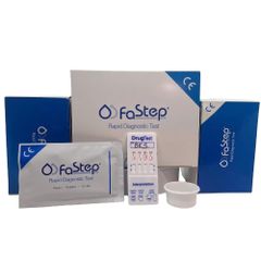 Que Test Nhanh Ma Túy Tổng Hợp 4 Chân FaStep USA - Phát Hiện An Toàn, Dễ Dàng Sử Dụng Tại Nhà, Kết Quả 3-5 Phút